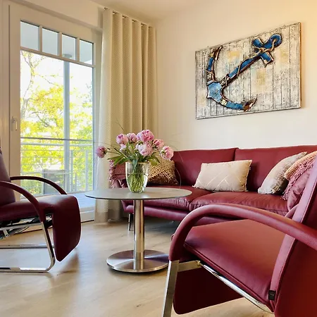 Ferienwohnung Meerzeit In Der Villa Duene Binz Eksteriør billede