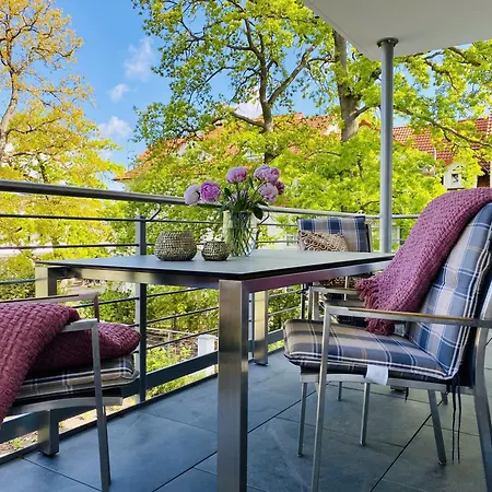 Ferienwohnung Meerzeit In Der Villa Duene Binz Eksteriør billede